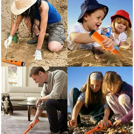 Détecteur De Métaux, étanche IP66, Balayage étanche, Accessoires De Détection De Pointeur De Métal Pour Pièces De Monnaie, Chasse Au Trésor, Fruits Verts 3 Détecteur De Métaux, étanche IP66, Balayage étanche, Accessoires De Détection De Pointeur De Métal Pour Pièces De Monnaie, Chasse Au Trésor, Fruits Verts – Image 3