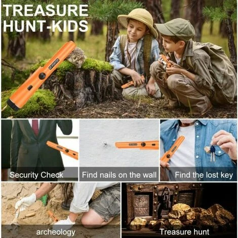 Détecteur De Métaux, étanche IP66, Balayage étanche, Accessoires De Détection De Pointeur De Métal Pour Pièces De Monnaie, Chasse Au Trésor, Fruits Verts 5 Détecteur De Métaux, étanche IP66, Balayage étanche, Accessoires De Détection De Pointeur De Métal Pour Pièces De Monnaie, Chasse Au Trésor, Fruits Verts – Image 5