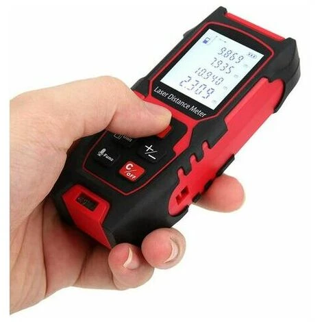 Télémètre Laser Portable, Télémètre Infrarouge Portable Altimètre Portable Haute Précision Mesure Intérieure Laser Portable (60 M)195g 2 Télémètre Laser Portable, Télémètre Infrarouge Portable Altimètre Portable Haute Précision Mesure Intérieure Laser Portable (60 M)195g – Image 2