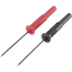 Jeu De Pointes De Touche De Sécurité VOLTCRAFT MSS-102 Femelle 4 Mm CAT II 300 V Noir, Rouge 1 Set