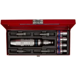 COFFRET TOURNEVIS A FRAPPER KING TONY AVEC EMBOUTS ET DOUILLES