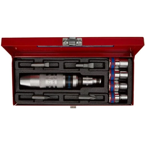 COFFRET TOURNEVIS A FRAPPER KING TONY AVEC EMBOUTS ET DOUILLES 1 COFFRET TOURNEVIS A FRAPPER KING TONY AVEC EMBOUTS ET DOUILLES