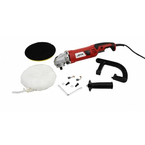 Varan Motors - VAR-CP01-1 Polisseuse Lustreuse électrique 1200W + Disque 180mm Et 2 Poignées 2 Varan Motors - VAR-CP01-1 Polisseuse Lustreuse électrique 1200W + Disque 180mm Et 2 Poignées – Image 2