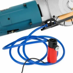 EBERTH Fraiseuse Murale Rainureuse à Béton 2500 Watts, 10x 156 Mm Disques, Profondeur De Coupe 5 - 45 Mm, Largeur De Rainure 8 - 40 Mm, Raccord Deau, Pompe à Eau, Raccord Daspiration, Mallette -Promos Brico Forte Boutique 10638465 5