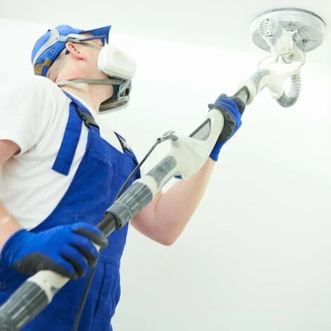 Ponceuse Girafe Pour Mur Et Plafond 710W 225mm Disque De Meulage Plâtre Aspiration 2 Ponceuse Girafe Pour Mur Et Plafond 710W 225mm Disque De Meulage Plâtre Aspiration – Image 2