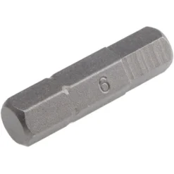 Embout De Vissage RS PRO Hexagonal, Six Pans 6, Acier Chrome Vanadium ( Prix Pour 1 )