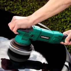 Polisseuse Excentrique 150mm 1050W. Meule D'appui Et 1 éponge Incluse