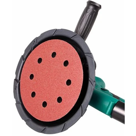 Ponceuse Excentrique 750W - Pour Plafonds Et Murs - 180 Mm De Diamètre - 8 Feuilles Abrasives Incluses 5 Ponceuse Excentrique 750W - Pour Plafonds Et Murs - 180 Mm De Diamètre - 8 Feuilles Abrasives Incluses – Image 5