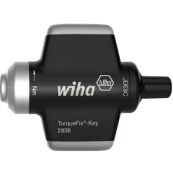 WIHA Poignée De Tournevis Dynamométrique TorqueFix®-Key, Étendue De L'échelle De Mesure : 1,1 N·m