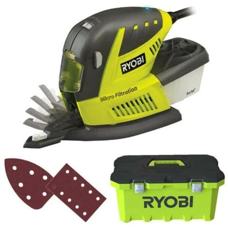 Ponceuse Multifonction RYOBI 180 W - 3 Modes - Triangulaire - RMS180-TA30 1 Ponceuse Multifonction RYOBI 180 W - 3 Modes - Triangulaire - RMS180-TA30