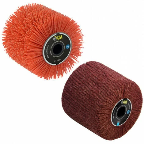 2 Brosses (nylon Abrasif Pour Nettoyer, Fibre Synthétique Pour Polir) Pour Renovateur REX 120C, REX 200, REX-H200 FARTOOLS 1 2 Brosses (nylon Abrasif Pour Nettoyer, Fibre Synthétique Pour Polir) Pour Renovateur REX 120C, REX 200, REX-H200 FARTOOLS