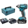 Visseuse à Chocs MAKITA 18V Li-Ion 4.0 Ah 165 Nm - 2 Batteries, Chargeur, Coffret - DTD152RMJ