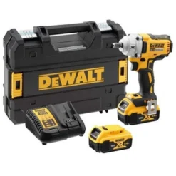 DeWalt DCF894P2 - Set Clé à Choc Li-Ion 18V (2x Batterie 5,0Ah) Dans TSTAK - 1/2 - 447Nm