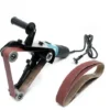 Ponceuse à Bande 760mm 1300W 3 Tailles De Grain 80/100/120 Meulage Polissage Égrener Bande Abrasive