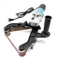 Ponceuse à Bande 760mm 1300W 3 Tailles De Grain 80/100/120 Meulage Polissage Égrener Bande Abrasive -Promos Brico Forte Boutique 14930632 5