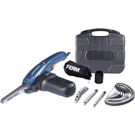 FERM EFM1001 Ponceuse à Bande De Précision 400W 1 FERM EFM1001 Ponceuse à Bande De Précision 400W