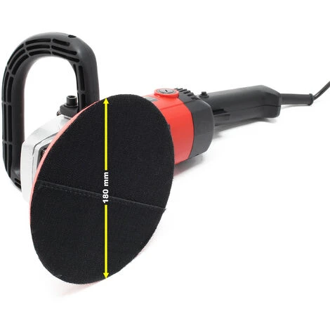 Machine à Polir Meuleuse 1200 W Puissance Jusqu’à 3000 T/min Polisseuse Avec 6 Niveaux Et 2 Patins 5 Machine à Polir Meuleuse 1200 W Puissance Jusqu’à 3000 T/min Polisseuse Avec 6 Niveaux Et 2 Patins – Image 5