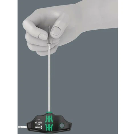 Wera 467 TORX® HF Tournevis Torx Taille (tournevis) T 8 Longueur De La Lame: 100 Mm 4 Wera 467 TORX® HF Tournevis Torx Taille (tournevis) T 8 Longueur De La Lame: 100 Mm – Image 4