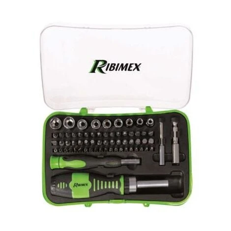 Tournevis à Cliquet 65 Pièces 1 Tournevis à Cliquet 65 Pièces