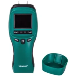 VONROC PRO Humidimètre – Ecran LCD- Avec Rétro éclairage - Usage Professionnel Et Précis -Promos Brico Forte Boutique 20925325 3