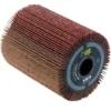 Brosse A Lamelles Abrasives Ø80mm - L 100mm Pour Poncer