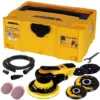 Coffret MIRKA DEROS PRO 5650CV Ponceuse Orbitale + Tuyau + Plateau Et Protection 125 & 150 Mm