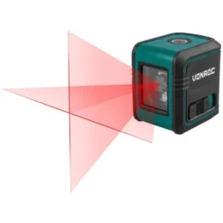 Niveau Laser. Portée De 10 Mètres - Ligne Rouge - Autonivelant - Support De Montage, Sac De Rangement Et Piles Inclus -Promos Brico Forte Boutique 23345332 3