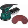 Ponceuse Orbitale Excentrique 300W – Ø 125mm - Boîte à Poussière Et 12 Feuilles Abrasives Inclus