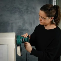 Ponceuse Orbitale Excentrique 300W – Ø 125mm - Boîte à Poussière Et 12 Feuilles Abrasives Inclus -Promos Brico Forte Boutique 23345341 5