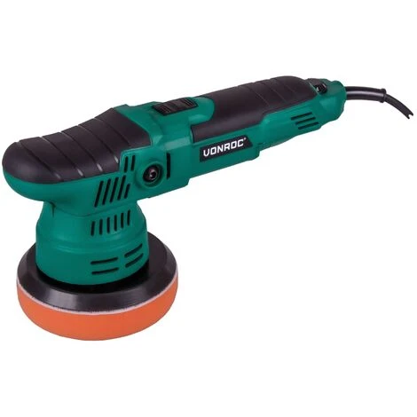 Polisseuse Excentrique 650W – 125mm. 1 Disque De Polissage Et Plateau De Support Inclus 4 Polisseuse Excentrique 650W – 125mm. 1 Disque De Polissage Et Plateau De Support Inclus – Image 4