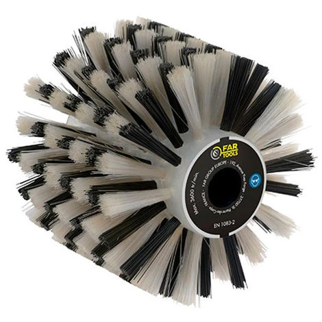 Brosse Fibre Plastique D. 120 Mm - Pour Rénovateur REX 120C 1 Brosse Fibre Plastique D. 120 Mm - Pour Rénovateur REX 120C