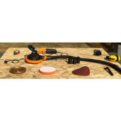 FEIDER Ponceuse Multifonction 1100W 180mm 2 Abrasifs Disque De Polissage + Disque Diamant SURFACER5 -Promos Brico Forte Boutique 25533587 3