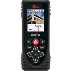 Leica Disto X4 - Télémètre Avec Fonction Caméra Dans étui - Bluetooth - 150 M
