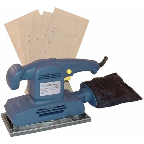 Ponceuse Vibrante 280W 115x230mm - Elem Technic 1 Ponceuse Vibrante 280W 115x230mm - Elem Technic