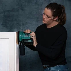 Ponceuse Excentrique Sans Fil 20V - Ø125mm – Sans Batterie Ni Chargeur - Connexion D’aspirateur Et Sac D’aspirateur Inclus -Promos Brico Forte Boutique 27768976 3