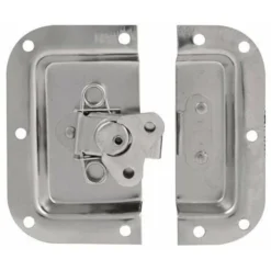 Fermeture Papillon, Blanc Métallique, 105 X 102mm