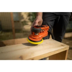 Ponceuse Orbitale Excentrique 350 W - 150 Mm FEIDER FPO350B -Promos Brico Forte Boutique 30538832 4