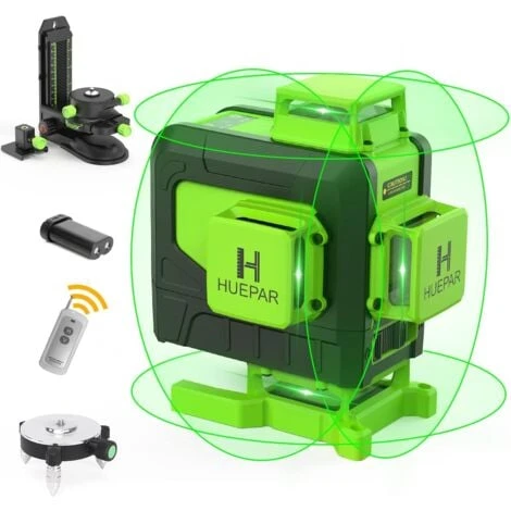 Huepar 16 Lignes 4D Ligne Croisée De Niveau Laser Ligne De Faisceau Vert Avec Batterie Li-ion Pour Carreaux De Sol Multifonction Et Télécommande 904DG 1 Huepar 16 Lignes 4D Ligne Croisée De Niveau Laser Ligne De Faisceau Vert Avec Batterie Li-ion Pour Carreaux De Sol Multifonction Et Télécommande 904DG