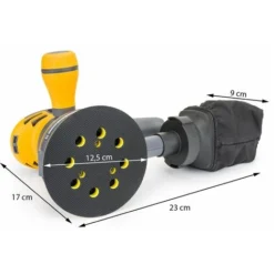 Ponceuse Orbitale Aléatoire électrique 1100W Ø 125 Mm -Promos Brico Forte Boutique 32152297 4