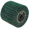FARTOOLS Brosse Fibre Synthétique Et Lamelles Abrasives Ø120mm/L100mm