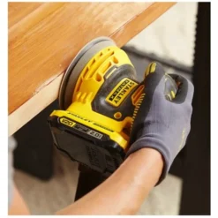 Ponceuse Excentrique STANLEY FatMax SFMCW220B (Machine Seule) -Promos Brico Forte Boutique 33299173 5