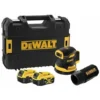 DeWALT DCW210P2 - Set Ponceuse Excentrique Li-Ion 18V (2x 5.0Ah) - 125mm