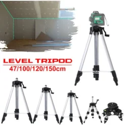 Support De Base De Trépied à Niveau Réglable Pour Outil De Mesure De Niveau Laser En Aluminium -Promos Brico Forte Boutique 33731546 3