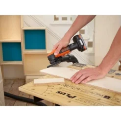 Black & Decker Ponceuse De Détail Sans Fil - 12 V - 1,5 Ah - Plateau Triangulaire 89mm - 1 Batterie - 1 Abrasif Maille BLACK+DECKER BDCDS12S1-QW -Promos Brico Forte Boutique 34599465 3