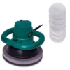 Polisseuse Excentrique 120W – 240mm - Double Poignées - 6 Bonnets De Polissage Inclus
