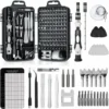 138 En 1 Mini Set Tournevis Precision Kit Tools Petit Boite Tournevis Torx Informatique Demontage Pc Portable Pour Macbook,Iphone,Réparation,Lunettes,Bricolage,Montre,Smartphone