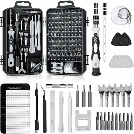 138 En 1 Mini Set Tournevis Precision Kit Tools Petit Boite Tournevis Torx Informatique Demontage Pc Portable Pour Macbook,Iphone,Réparation,Lunettes,Bricolage,Montre,Smartphone 1 138 En 1 Mini Set Tournevis Precision Kit Tools Petit Boite Tournevis Torx Informatique Demontage Pc Portable Pour Macbook,Iphone,Réparation,Lunettes,Bricolage,Montre,Smartphone