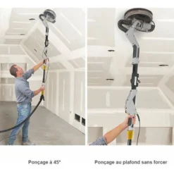 Peugeot - Ponceuse Placo Plâtre Télescopique 810W 225mm - ENERGYSand-225 -Promos Brico Forte Boutique 3767294 4