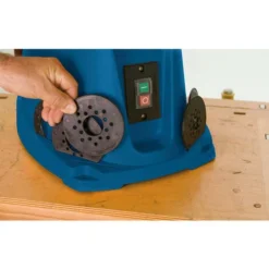 Scheppach - Ponceuse Oscillante 0.45Kw - OSM 100 -Promos Brico Forte Boutique 38058564 2