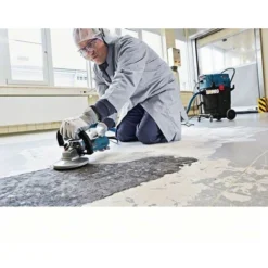 Bosch – Ponceuse Et Surfaceuse à Béton 125mm 1500W – GBR 15 CA -Promos Brico Forte Boutique 38058869 3